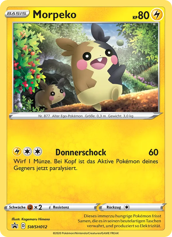 Morpeko (SCSC Promokarten #SWSH012/307)