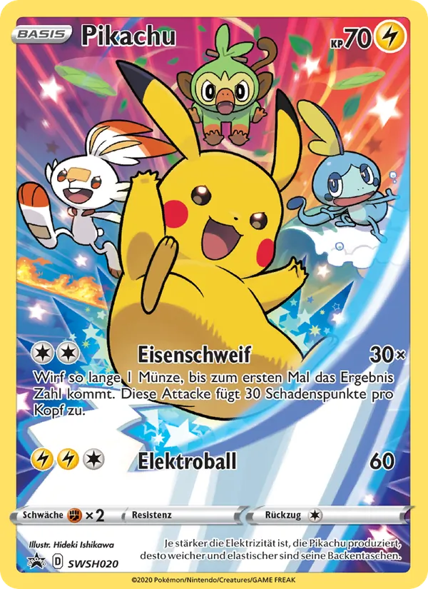 Pikachu (SCSC Promokarten #SWSH020/307)