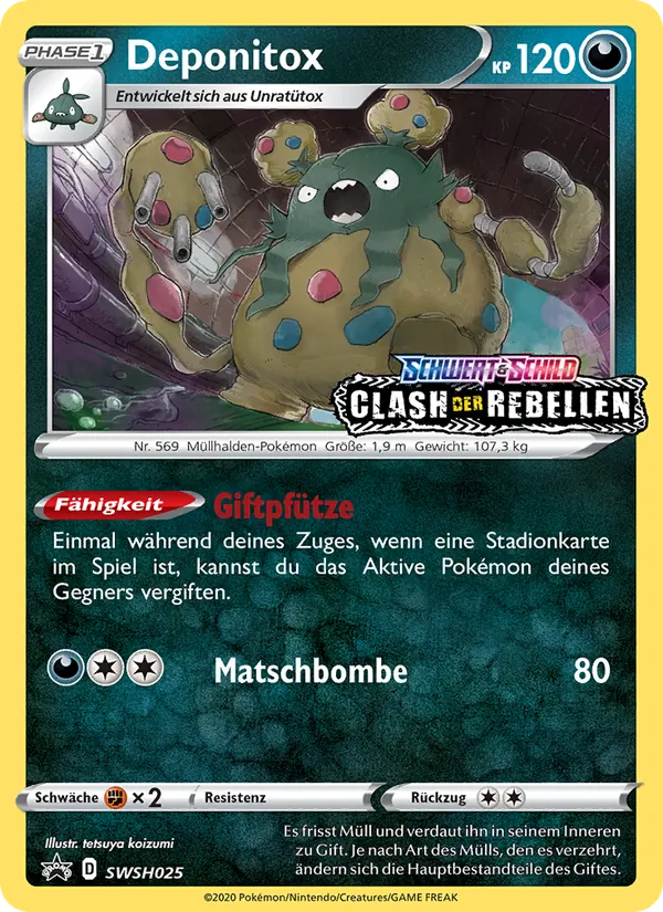 Deponitox (SCSC Promokarten #SWSH025/307)
