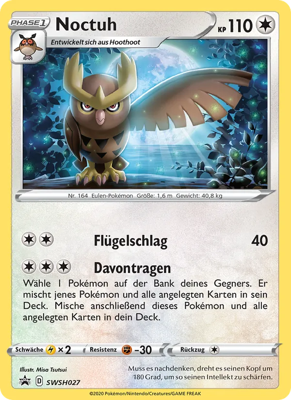 Noctuh (SCSC Promokarten #SWSH027/307)