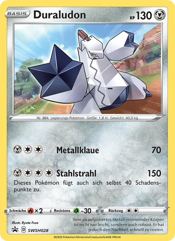 Duraludon (SWSH Black Star Promos #SWSH028/307)