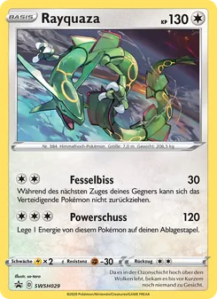 Rayquaza (SCSC Promokarten #SWSH029/307)