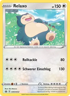 Relaxo (SCSC Promokarten #SWSH032/307)