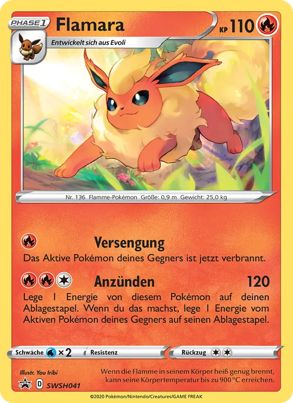 Flamara (SCSC Promokarten #SWSH041/307)