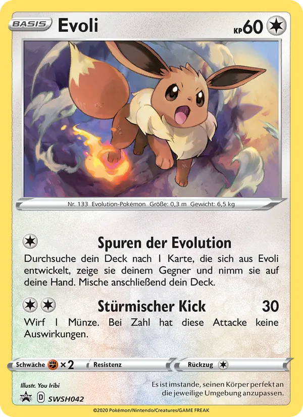 Evoli (SCSC Promokarten #SWSH042/307)