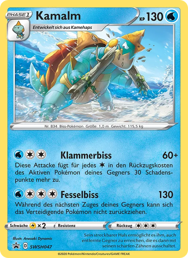 Kamalm (SWSH Black Star Promos #SWSH047/307)
