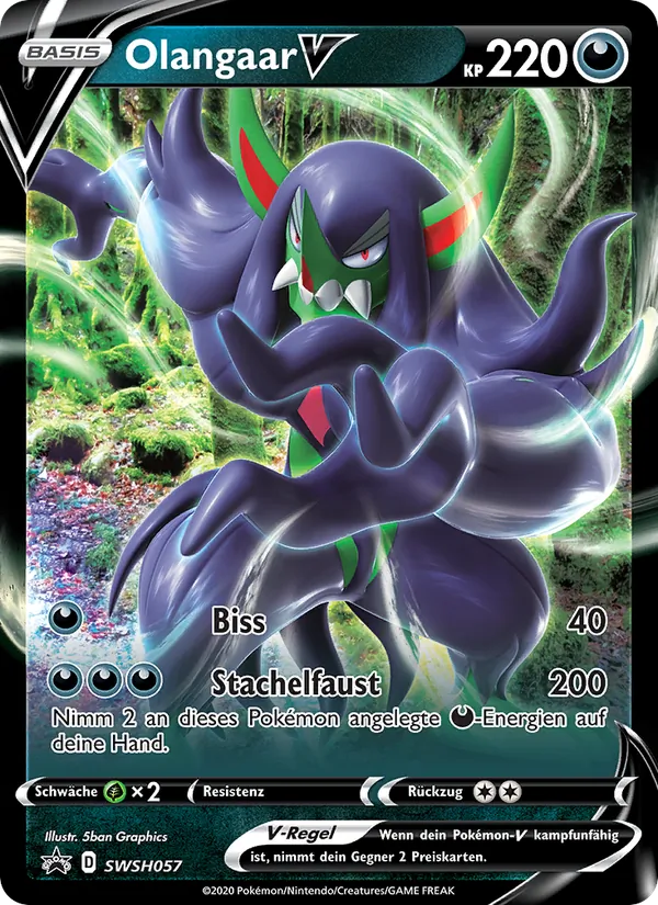 Olangaar V (SWSH Black Star Promos #SWSH057/307)