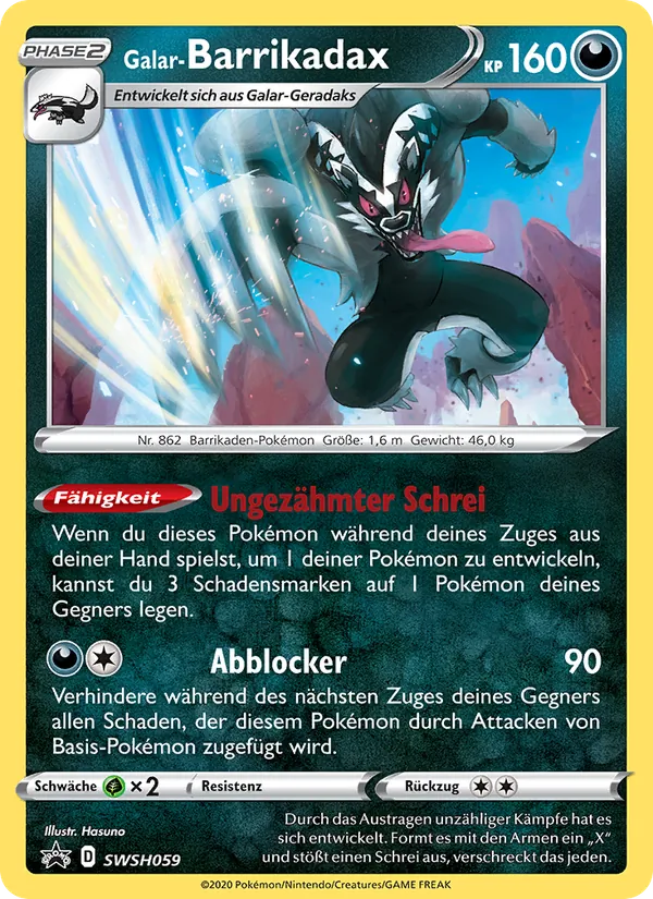 Galar-Barrikadax (SCSC Promokarten #SWSH059/307)