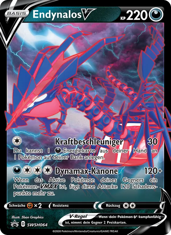 Endynalos V (SWSH Black Star Promos #SWSH064/307)