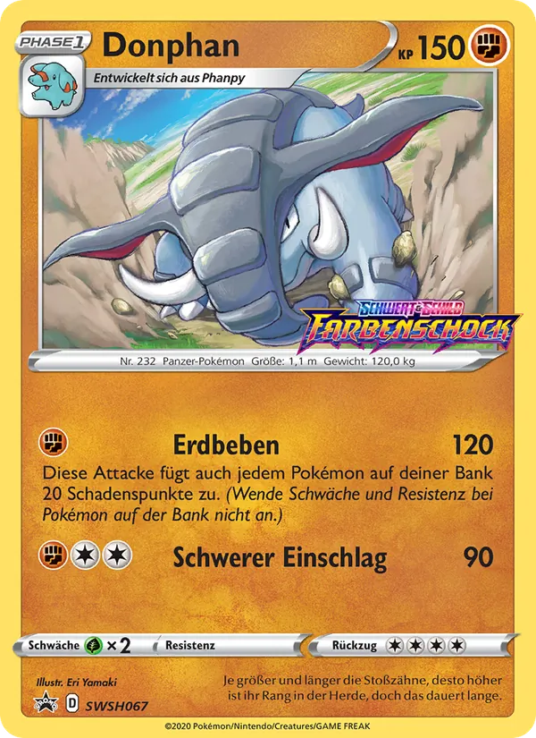 Donphan (SCSC Promokarten #SWSH067/307)