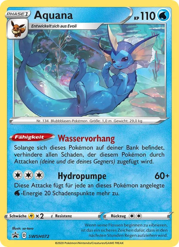Aquana (SCSC Promokarten #SWSH072/307)