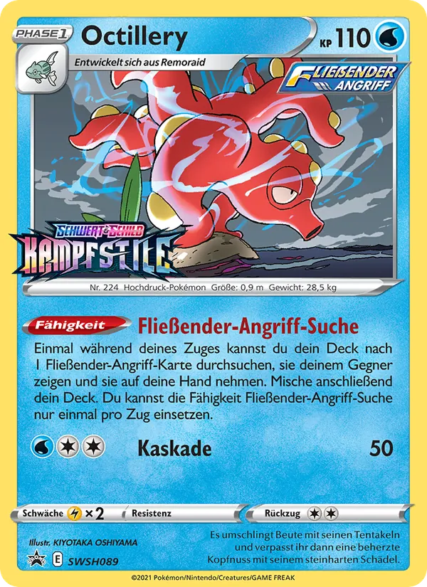 Octillery (SCSC Promokarten #SWSH089/307)