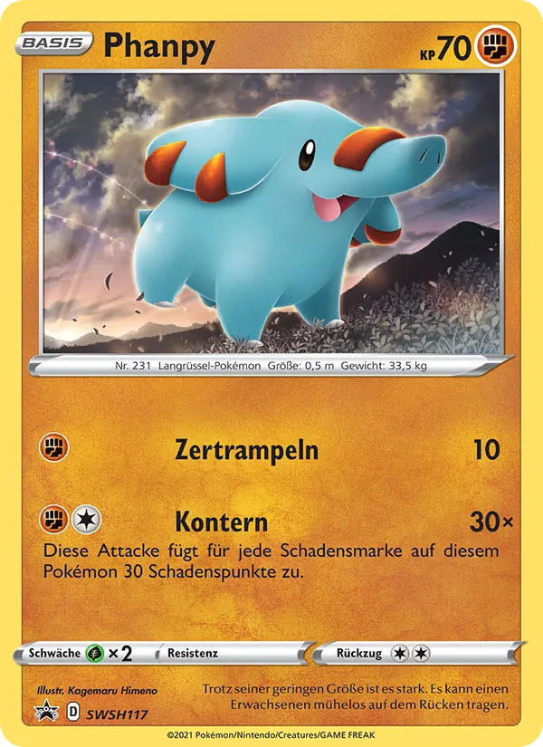 Phanpy (SWSH Black Star Promos #SWSH117/307)