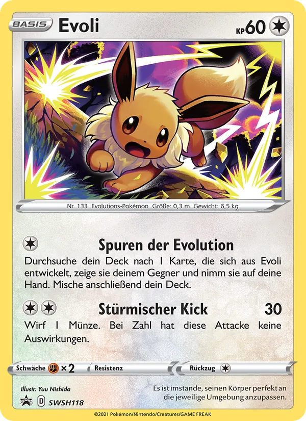 Evoli (SCSC Promokarten #SWSH118/307)