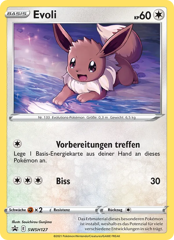 Evoli (SCSC Promokarten #SWSH127/307)