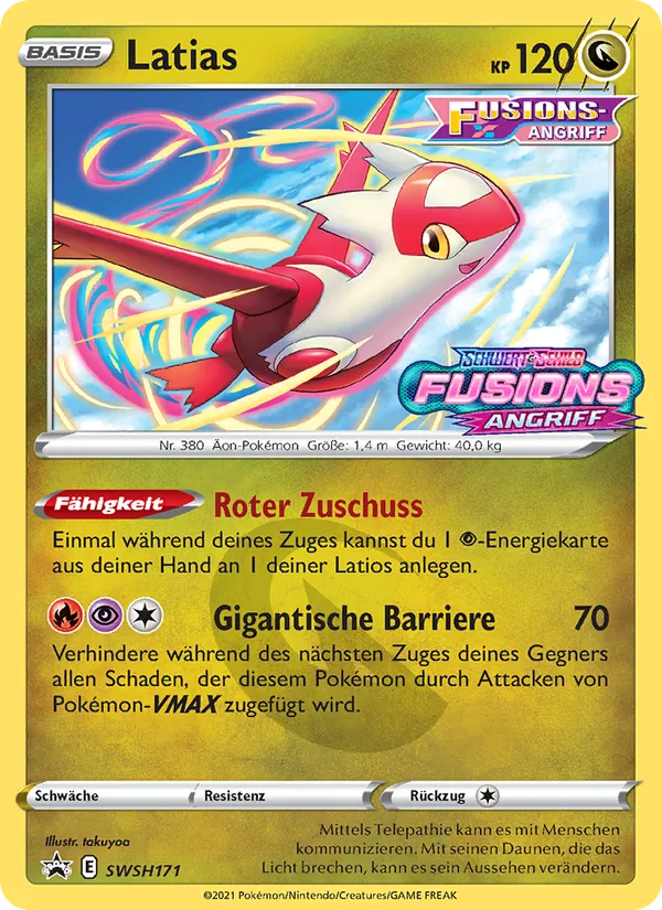 Latias (SCSC Promokarten #SWSH171/307)