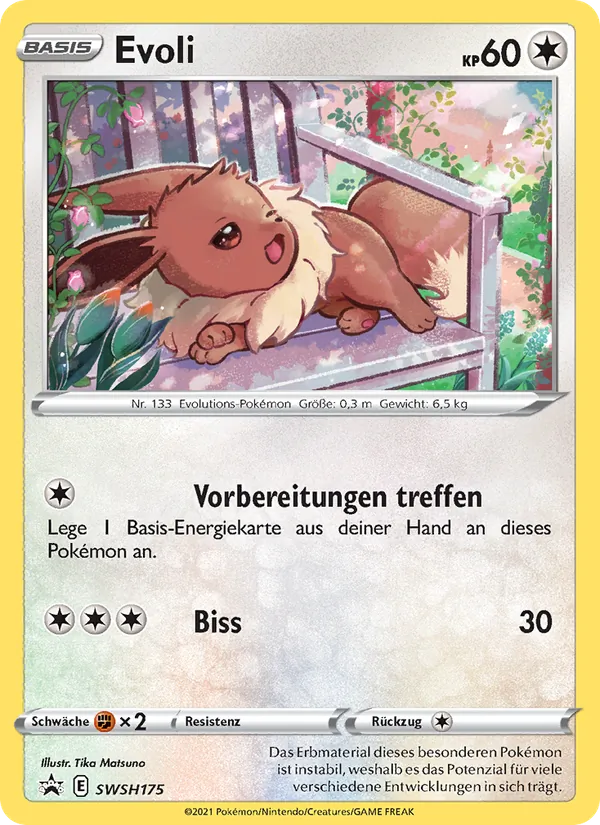 Evoli (SCSC Promokarten #SWSH175/307)