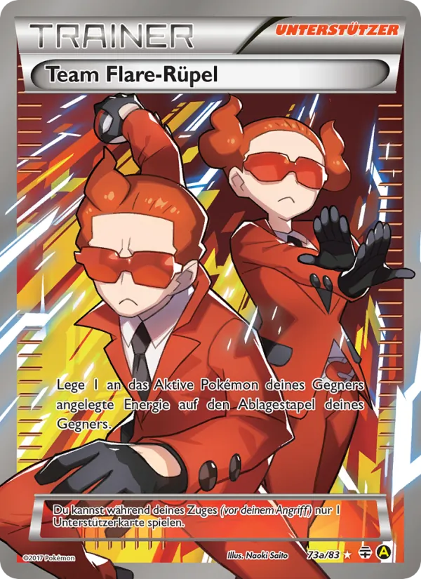 Team Flare-Rüpel (Generations #73a/83)