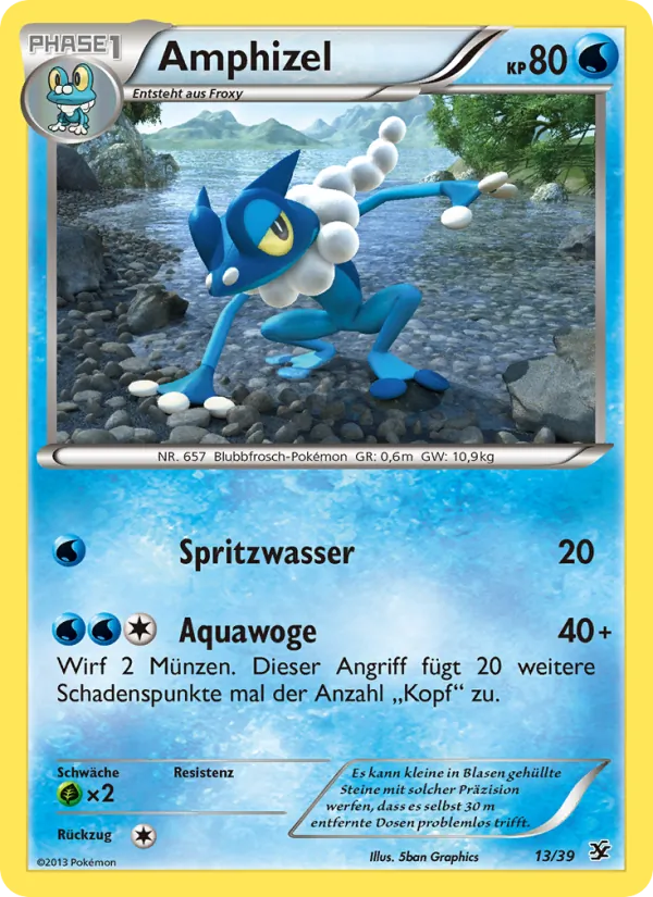 Amphizel (Kalos Starter Set #13/39)