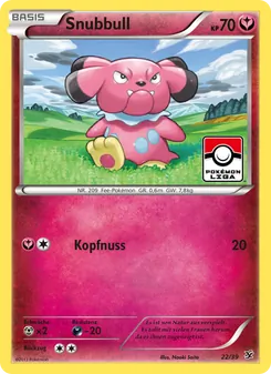 Snubbull (Willkommen in Kalos #22/39)