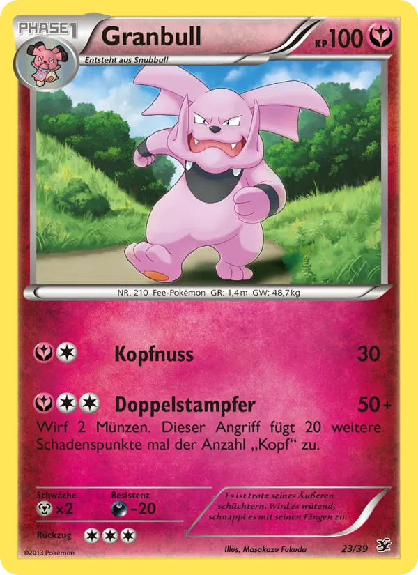 Granbull (Kalos Starter Set #23/39)