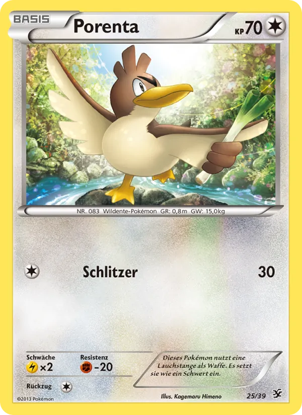 Porenta (Kalos Starter Set #25/39)