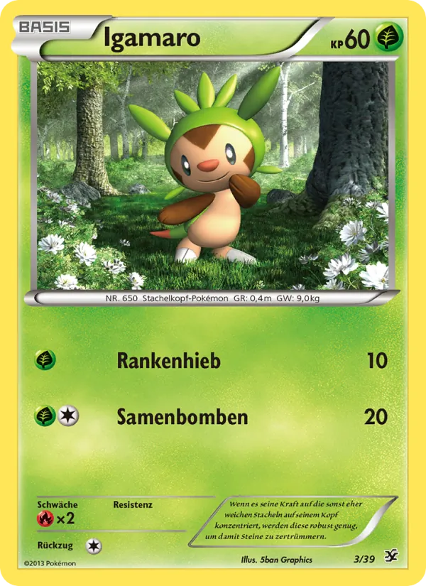 Igamaro (Willkommen in Kalos #3/39)