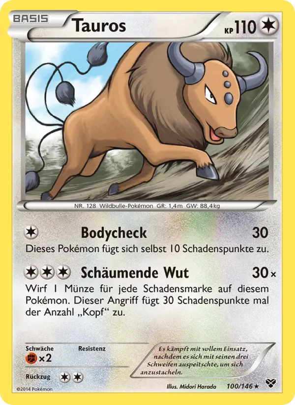 Tauros (XY #100/146)