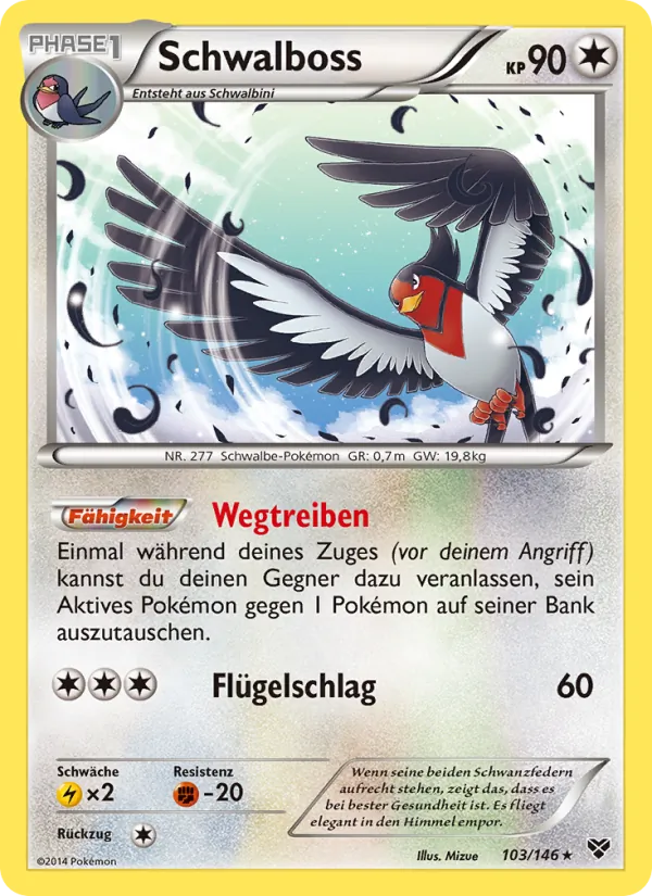 Schwalboss (XY #103/146)