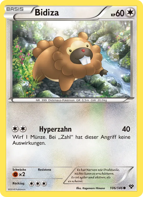 Bidiza (XY #106/146)