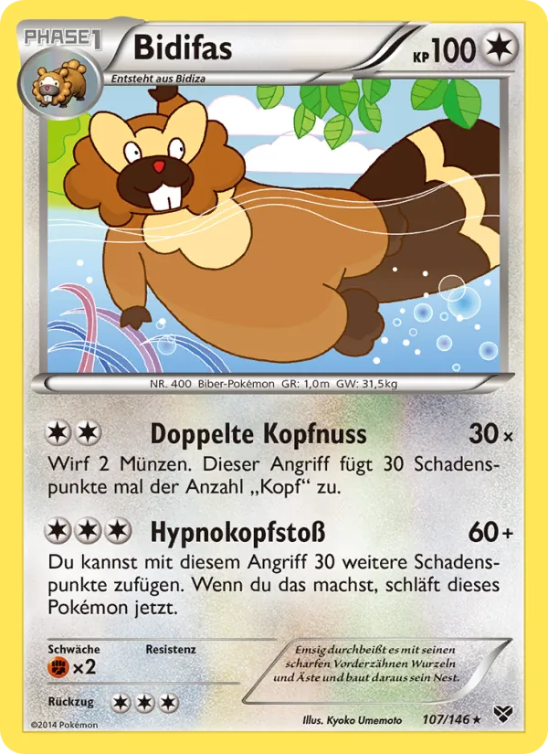 Bidifas (XY #107/146)