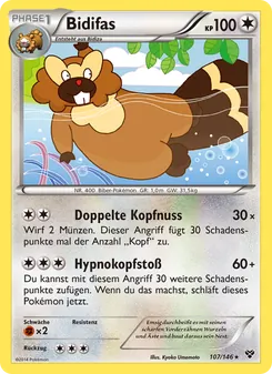 Bidifas (XY #107/146)