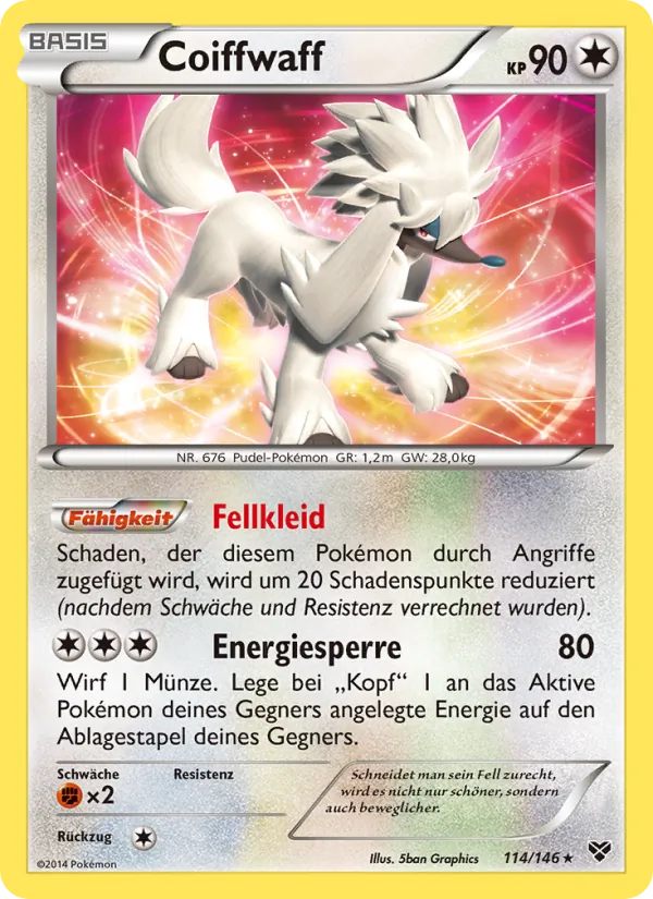 Coiffwaff (XY #114/146)