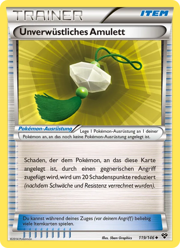 Unverwüstliches Amulett (XY #119/146)