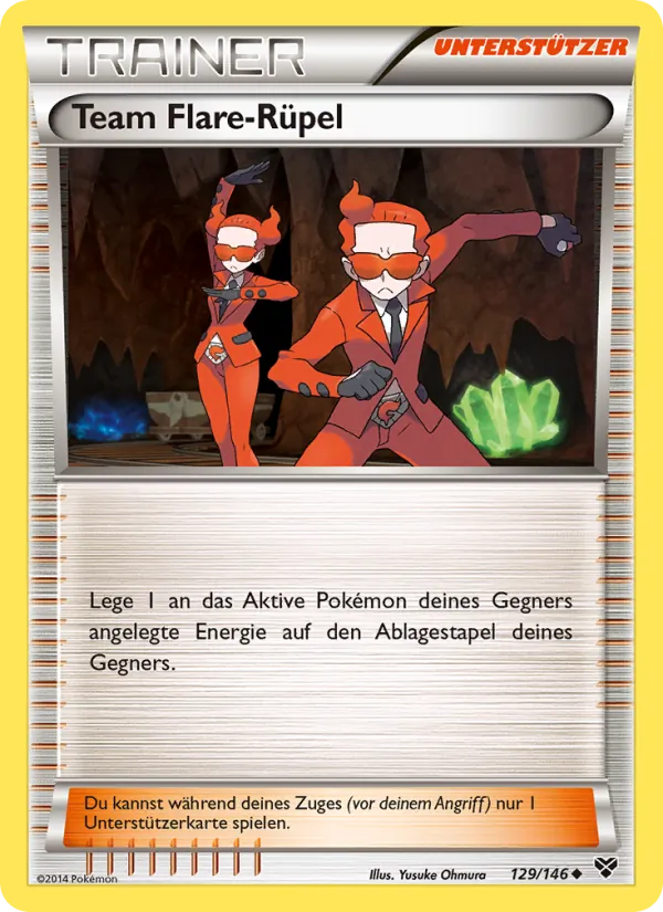 Team Flare-Rüpel (XY #129/146)