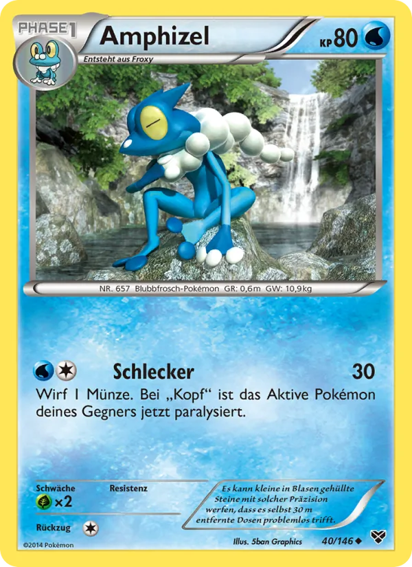 Amphizel (XY #40/146)