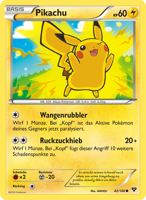 Pikachu (XY #42/146)