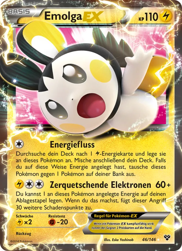 Emolga EX (XY #46/146)