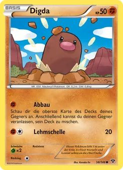 Digda (XY #58/146)
