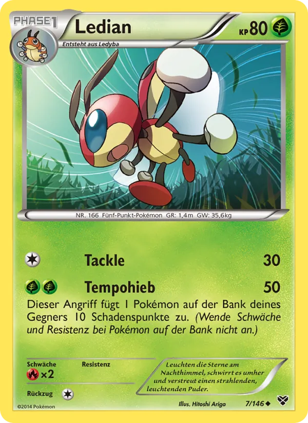 Ledian (XY #7/146)