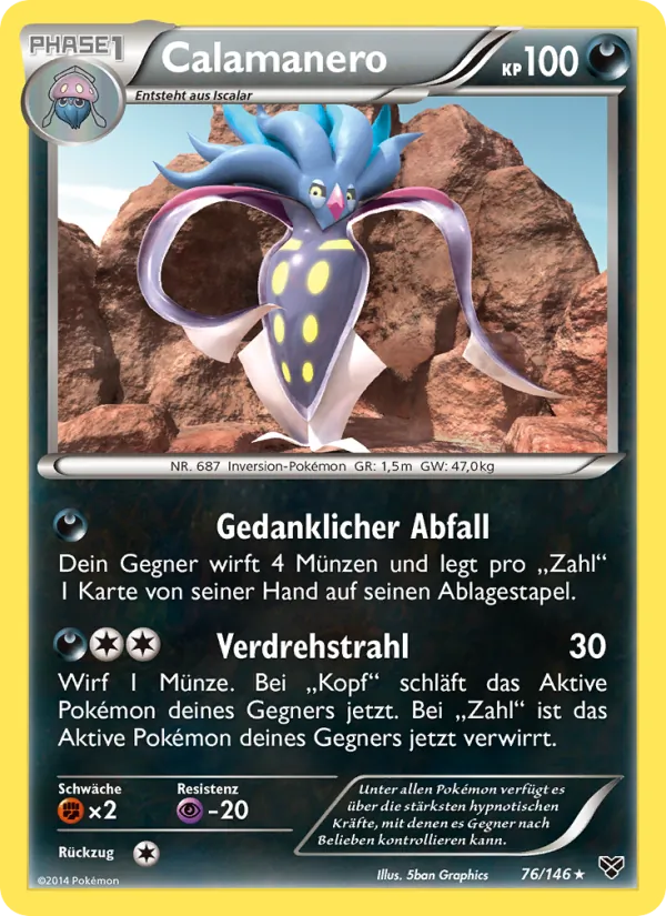 Calamanero (XY #76/146)
