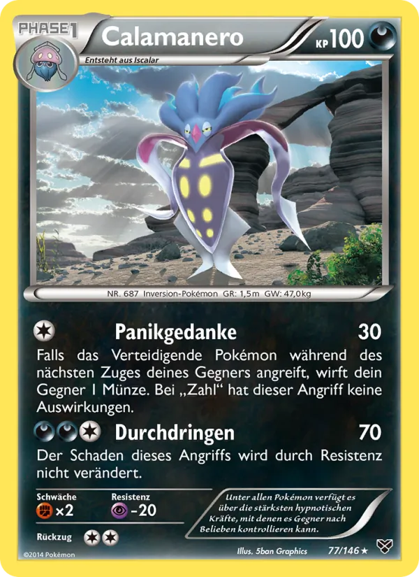 Calamanero (XY #77/146)