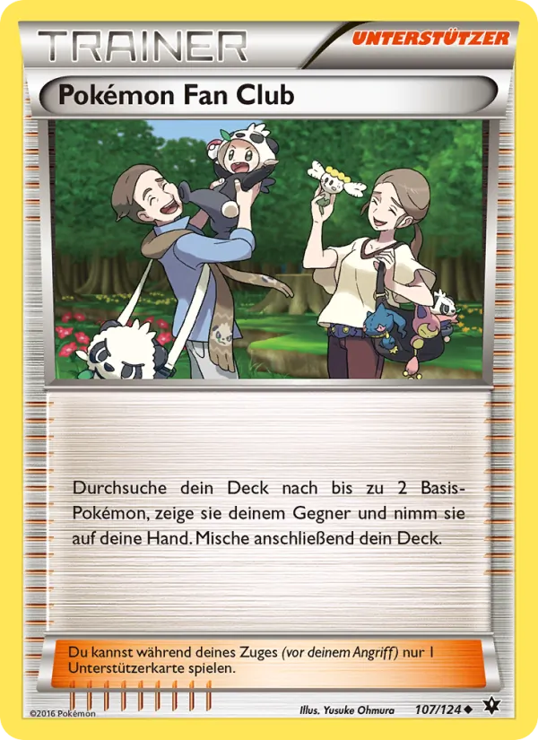Pokémon Fan Club (Fates Collide #107/124)