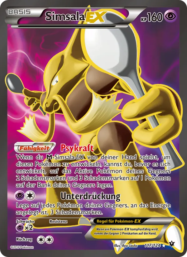 Simsala EX (Fates Collide #117/124)