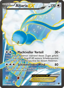 Altaria EX (Schicksalsschmiede #123/124)