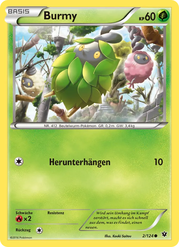 Burmy (Schicksalsschmiede #2/124)