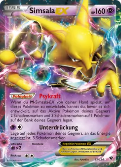 Simsala EX (Schicksalsschmiede #25/124)