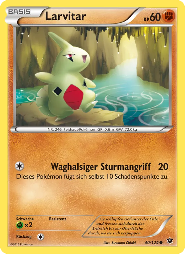 Larvitar (Schicksalsschmiede #40/124)