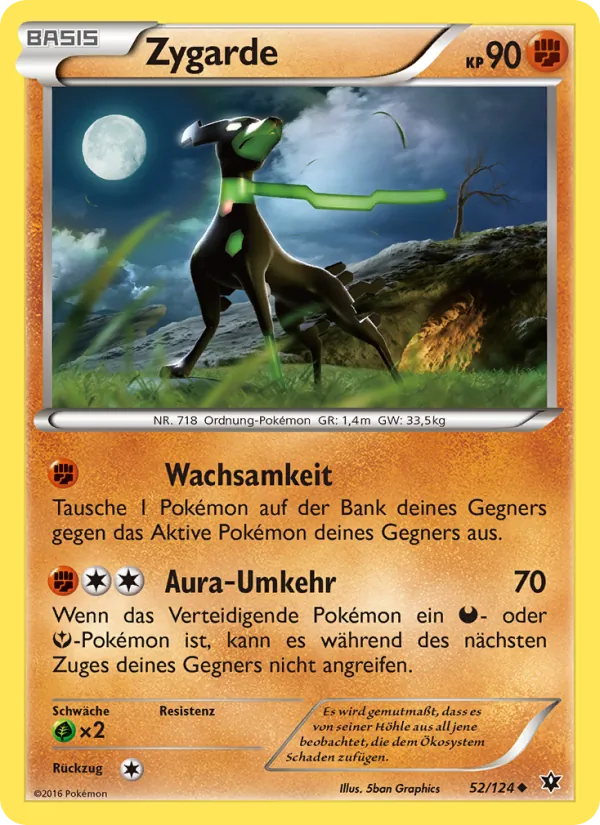 Zygarde (Fates Collide #52/124)