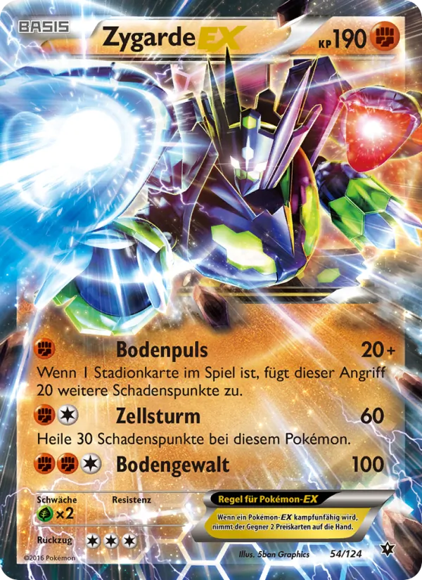 Zygarde EX (Schicksalsschmiede #54/124)